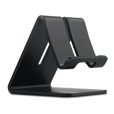 China PORTABLE Aluminum Metal Mount Cell Phone Lazy Desktop Stand, Portable Tablet Stand Base for sale