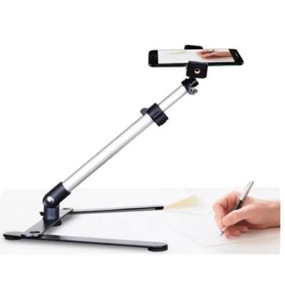 China Adjustable Portable Foldable Smart Phone Holder Stand With Telescopic Pole for sale