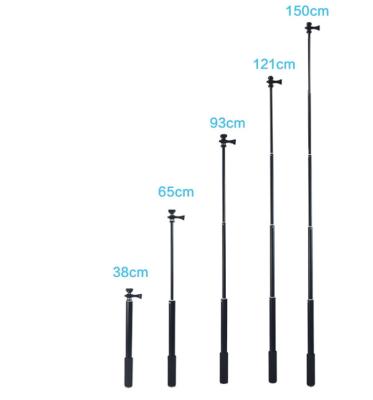 China For DV 59inch long aluminum handheld selfie stick, extendable pole monopod 150cm for sale