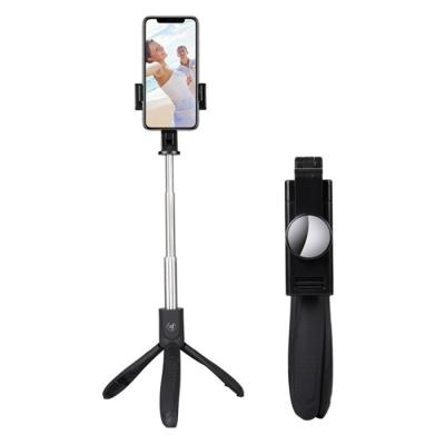 China All In One Design K06 Stream Live Tripod Remote Wireless Selfie Stick With Mirror for sale