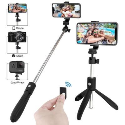 China All in one design 70cm portable photo video camera tripod stand selfie stick k05 with mirror for sale