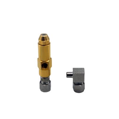 China Dust Collection Nozzle Sprayer Type Brass Material Spraying Waste Burner Nozzles Oil Heater Parts For Sale for sale