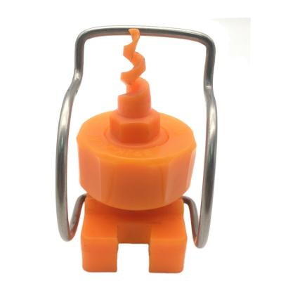 China Hot Sale Adjustable Ball Type Clip Plastic Material Flange Spray Dust Collection Nozzle for sale