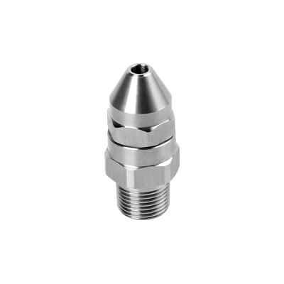 China Easy inspection and cleaning on most models. BBG1/8-SS-1507 Solid Cone Shaped Pattern Water Jet Use Angle Narrow Spout Full Aerating Nozzles for sale