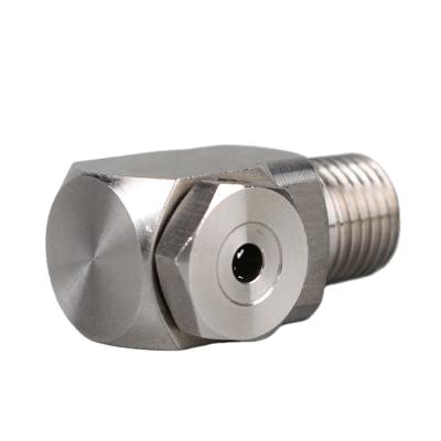 China Unique paddle design with large vents AA1/2-SS-25 AA1/2-SS-30 stainless steel cone nozzle 1/2 BSPT 303ss hollow cleaning spray nozzles d 'flow for sale