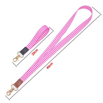 China Sports and Games Amazon Product Heat Transfer Polyester Fabric USB Anime Lanyard Custom Key Chain Lanyard for sale