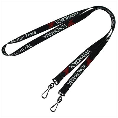 China Custom Logo Dye Sublimation Polyester Keychain Lanyard Wholesale Neck Lanyards Health Care Institutes Google for sale