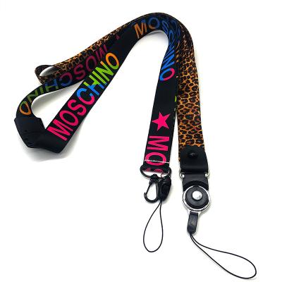 China Polyester Custom Loose Sublimation Key Chain Lanyards With Logo Custom Polyester Lanyard for sale