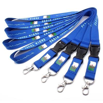 China High Quality Custom Made ID Card Holder/Lanyards Key Neck/Phone/Company Logo Lanyard Printed Promotion/Exhibition Hook for sale