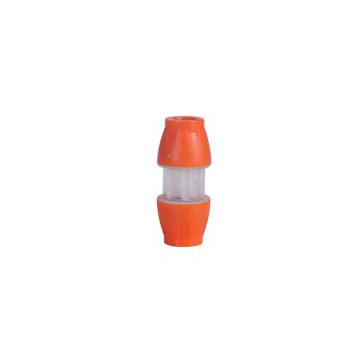 China Plastic PP 10mm x 10mm Quick Straight PE Through Connector HDPE Fittings for sale