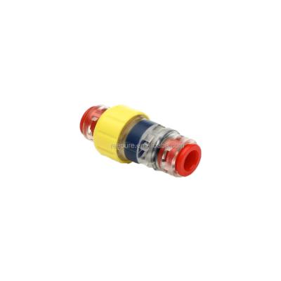 China FTTH Fiber Optic Outside Diameter 7mm Straight Microduct Block Gastight Connector for sale