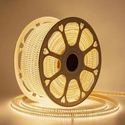 China Flexibel LED-bandtouwlicht 220V Hoogspanning 230 LM/M Lumens Te koop