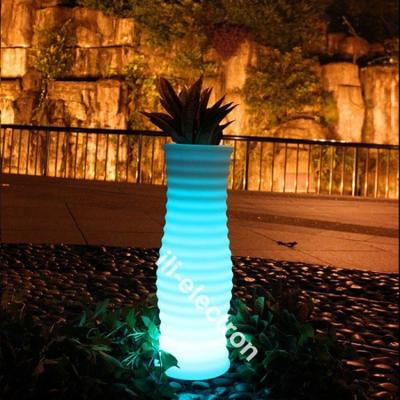 Cina Controllo remoto LED Vaso da fiori, Vaso decorativo illuminato per la casa in vendita