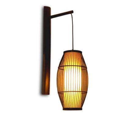 중국 Chinese retro solid wood wall lamp - Hotel Bamboo corridor lamp -antique bamboo lantern wall lamp 판매용