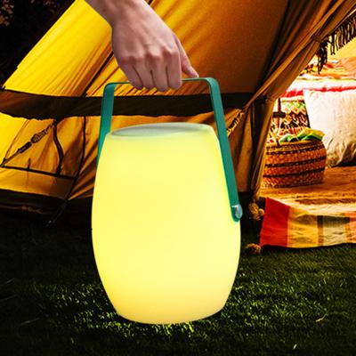 China Maßgeschneiderte tragbare LED-Lampe 4100K farbenfrohe Wiederaufladbar für Camping zu verkaufen