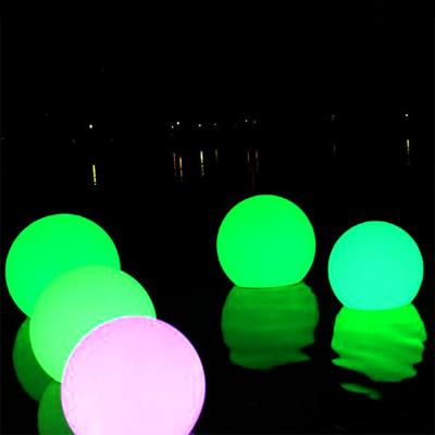 China Waterproof Plastic Led Glow Ball Customised Color zu verkaufen