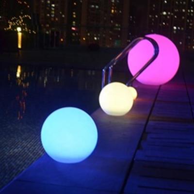 China PE illuminated led glow ball,waterproof swimming pool led ball lighting ball for sale