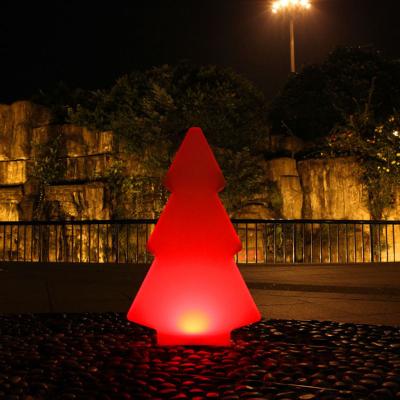 China outdoor plastic led lights decoration party trees for sale