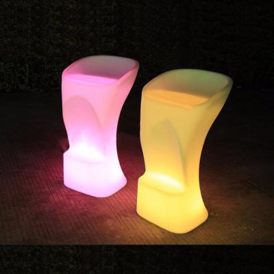 China RGB-farbenfrohe moderne Gestaltung LED-beleuchteter Barstuhl zu verkaufen