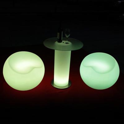 China Illuminated apple shape led chair/ Light up Cocktail Chair/illuminated led bar chair for sale