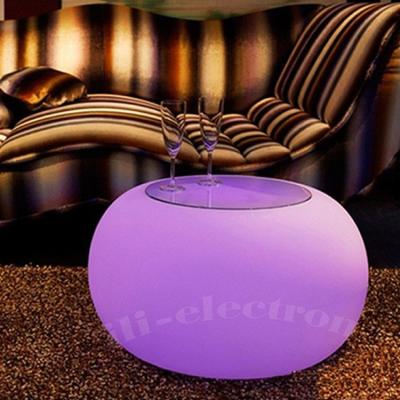 中国 led accent light table Round bar Glowing LED Bar Table 販売のため