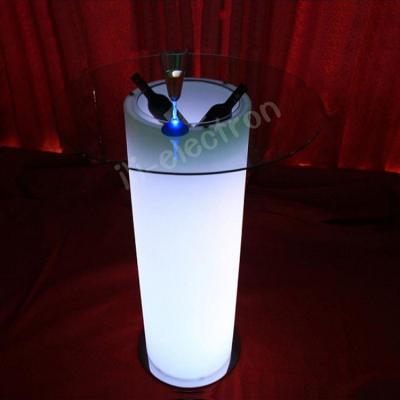 Китай Outdoor High Top Patio Lighting LED Ice Bucket Cruiser Table продается