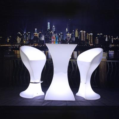 Китай orange color plastic rotational event furniture cocktail table for event продается