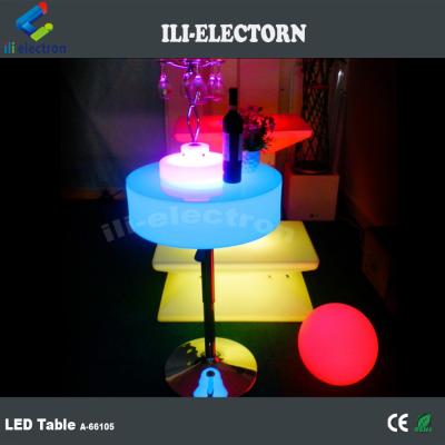 中国 Led Bar Furniture Led Cocktail Table Rectangle  Waterproof 販売のため