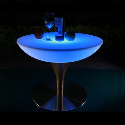 Китай Show Light Up Furniture RGB LED Coffee Table For Supermarket продается