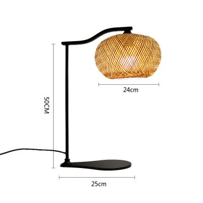 中国 120lm/w Bamboo Table Lamp / Night Light Table Lamp / Bed Side Lamps For Home Decor 販売のため