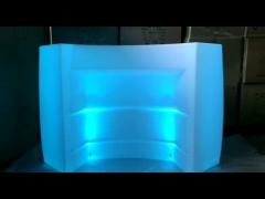 Illuminated Portable led bar counter Lightweight movable Durable waterproof for party using