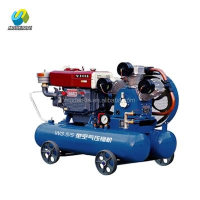 China W3.5/5 Piston Lubricated Portable Diesel Engine Driven Air Compressor Machine Price Best Price Of Mine for sale