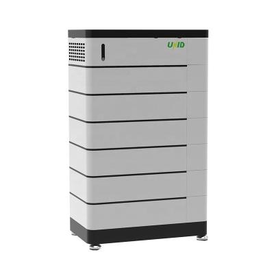 China Euro 409.6V 100Ah 1652*778*582 Storage System High Voltage Stackable Integrated Solar Generator Set for sale