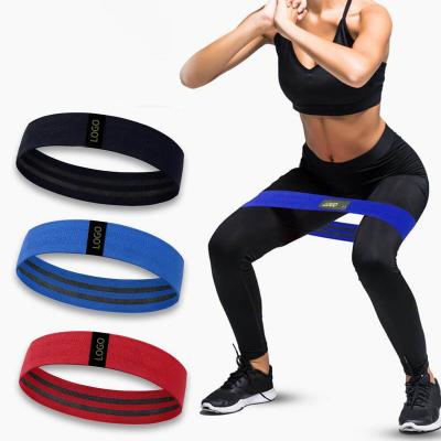 China Hip Anti-Slip Resistance Bands Anti-Slip Booty Bands Fabric Stretch Bands For Glute Hip Squat Training for sale