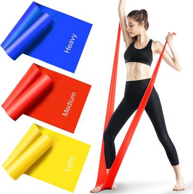 China Bodybuilding Resistance Bands Elastic Exercise Latex Bands For Fitness Yoga Training Gym for sale