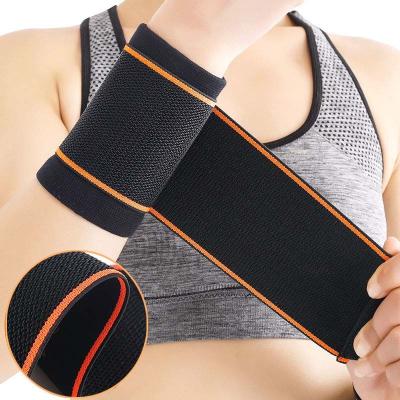 China Major Support and Hot Selling Adjustable Sports Gym Wrist Brace Knit Bandage Wrist Brace Wrap Pressurized Sports Wristband for sale