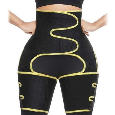 China Breathable material; Double adjustment straps; High Quality Adjustable Women Sweat Waist Trainer Professional Training Support Waist Trimmer Sauna Hip Lumbar Belt for sale