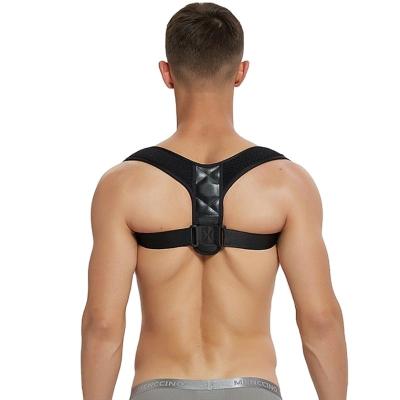 China High Elastic and Adjustable Wholesale Men Women Support Brace Belt Humpback Posture Support Strap Shoulder Corrector Correction for sale