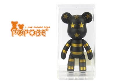 China 3-Inch / 8.2CM Black Brilliant Golden Cute Bear Toys Decortive Christmas Gift for sale