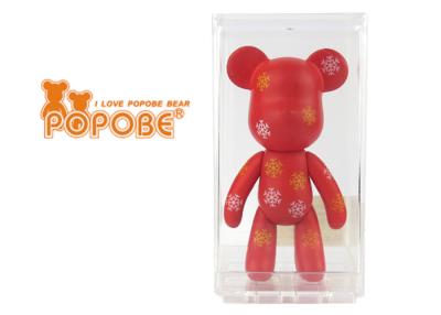 China O urso bonito do Natal pequeno do PVC da forma brinca o presente 3-Inch das meninas/8.2CM à venda