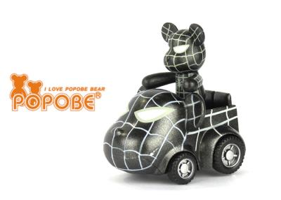 China Brinquedos plásticos da decoração do carro do homem-aranha preto popular de 2 polegadas POPOBE à venda