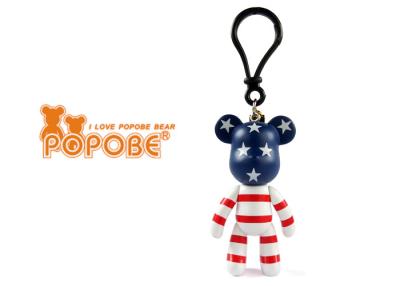 China Limbs Head Rotatable POPOBE Bear Keychain for sale