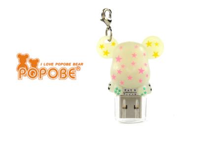 China TOSHIBA Chip POPOBE Bear 8GB USB Flash Drive , Custom USB Flash Drives for sale