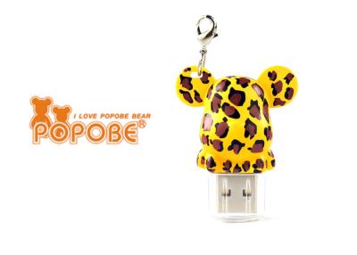 Cina chiavetta USB del regalo dell'orso del grano POPOBE del leopardo di modo 8GB del chip di TOSHIBA in vendita