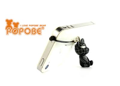 Chine Araignée-homme de bureau 2inches d'ours du support POPOBE de téléphone portable coloré par PVC à vendre