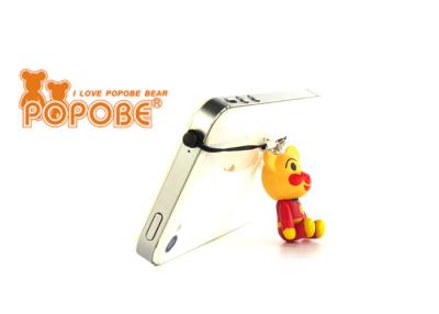 Chine Support de bureau de téléphone portable de mini ours de POPOBE, support de bureau de téléphone portable de bande dessinée à vendre