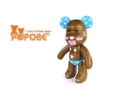 China Furniture Decorating POPOBE Bear Plastic Limbs Head Rotatable Height 25CM for sale