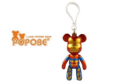 China Colorful Iron Man 3'' POPOBE Key Chain For Bag Accessories / Home Decor for sale