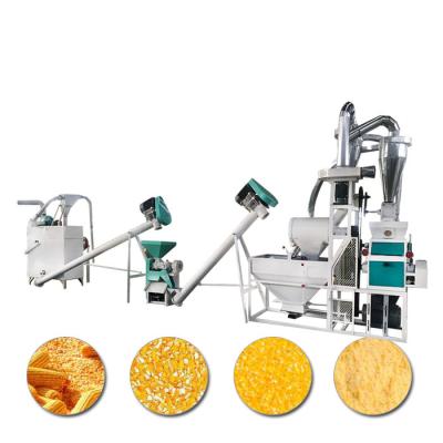 China Flour Production Industry 5TPD Electric Automatic Corn Grinding Machine for sale