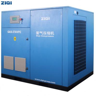 China Hot sale lubricated stationary air compressor machine for tire for sale